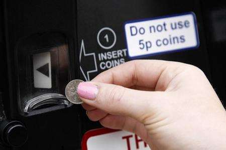 Medway parking machines DO acccept 5ps