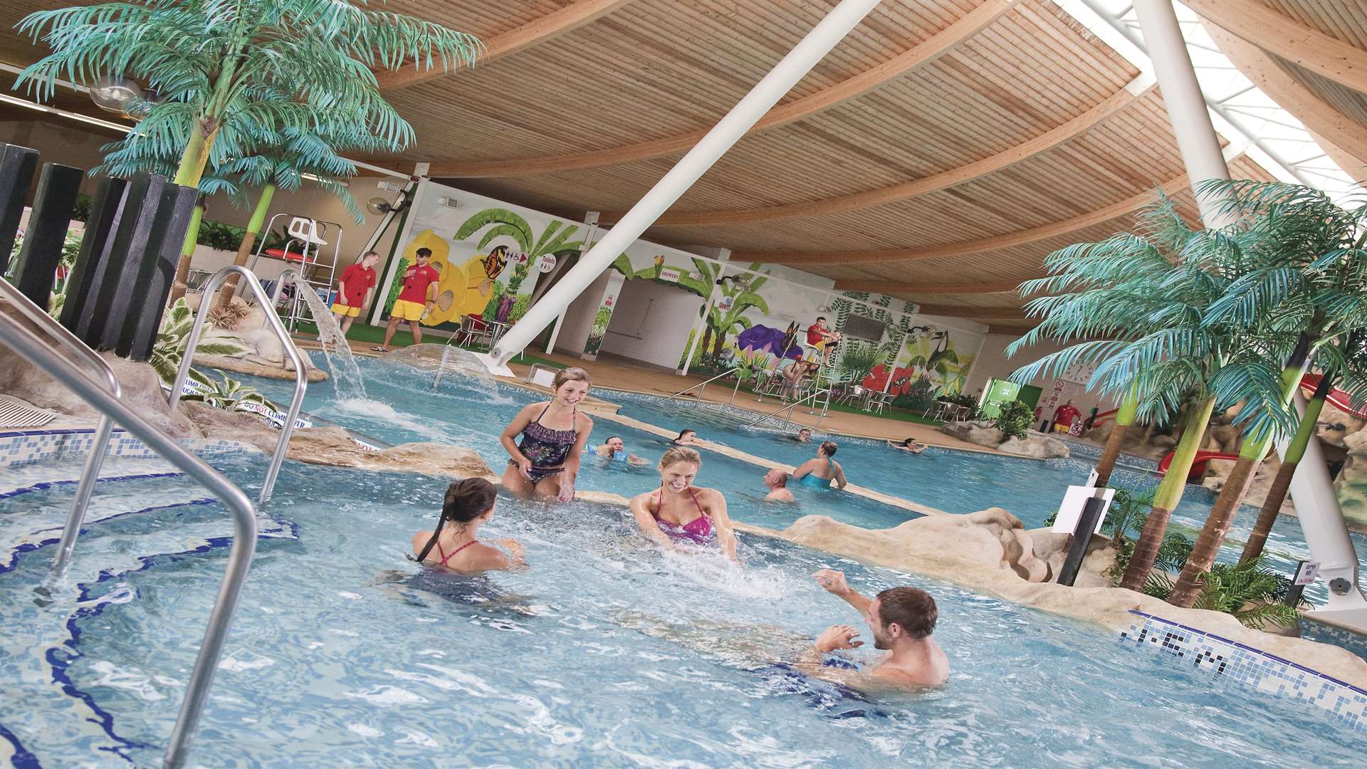 The pool at Vauxhall is perfect for families.