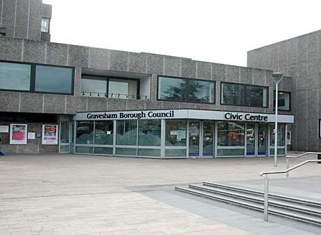 Gravesham council headquarters in Gravesend town centre