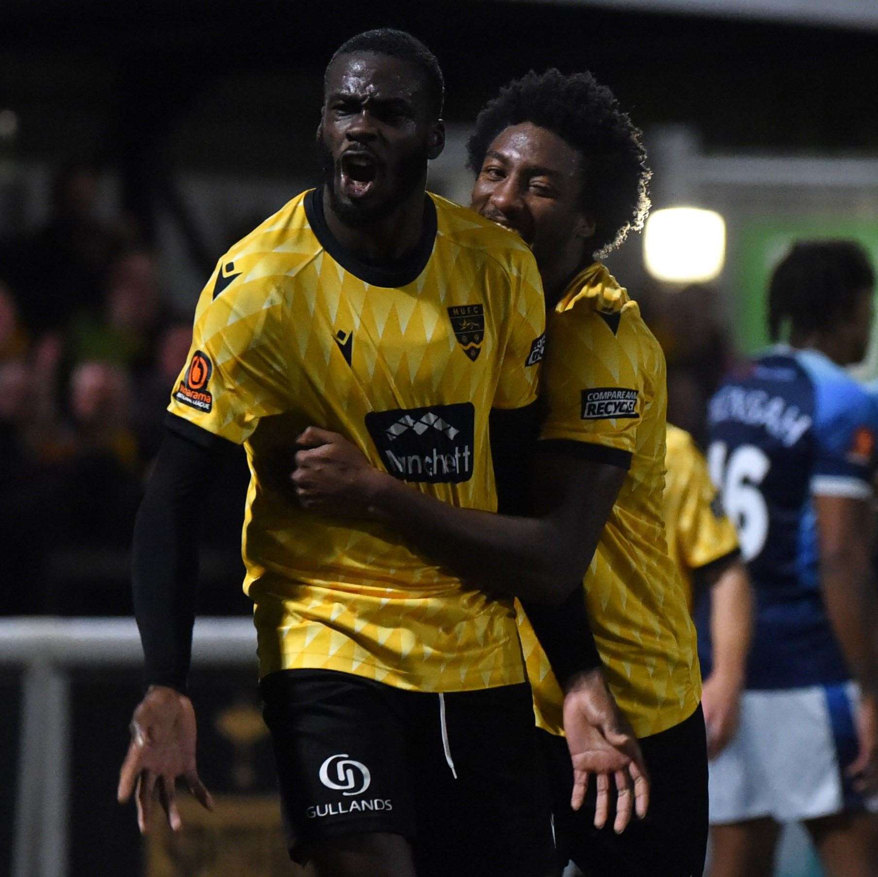 National League South: Maidstone United 1-0 Dover Athletic. Levi Amantchi goal. Picture: Steve Terrell