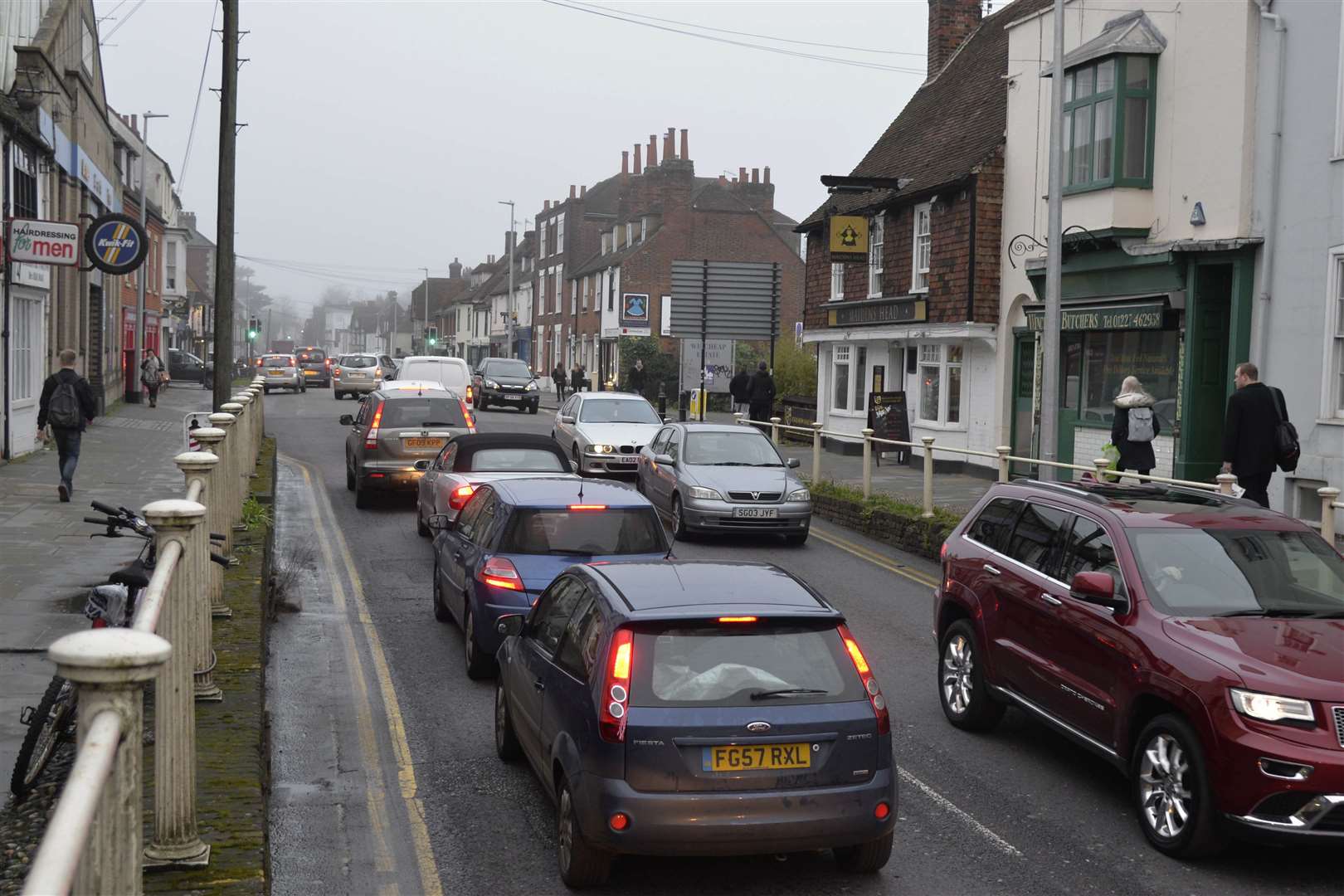 A28 Wincheap in Canterbury has been closed. Stock image by Ruth Cuerden