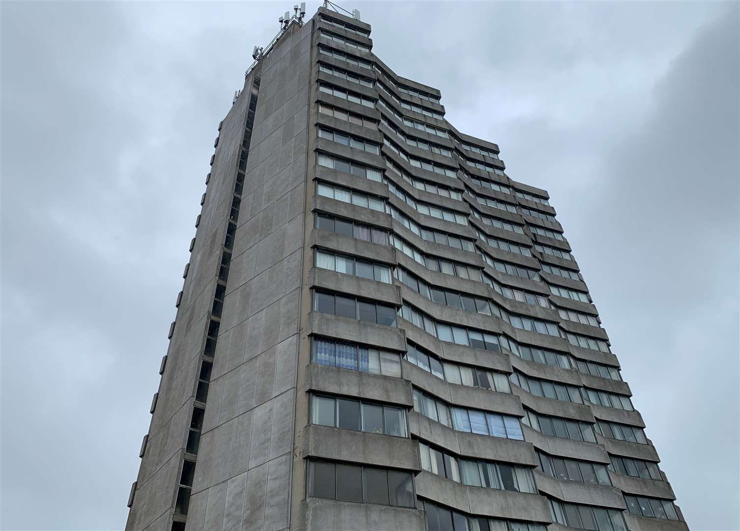 Arlington House is an iconic landmark in Margate and a classic example of Brutalist architecture