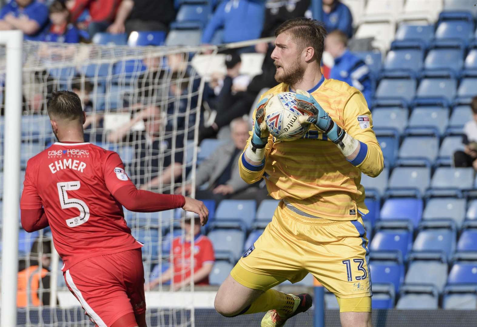 Tomas Holy got the nod against Bristol Rovers at the weekend Picture: Andy Payton