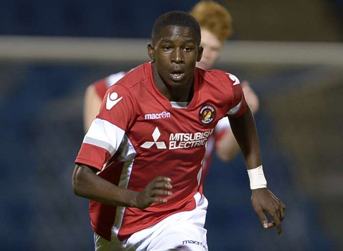 Ebbsfleet United academy player Shilow Tracey Picture: Barry Goodwin