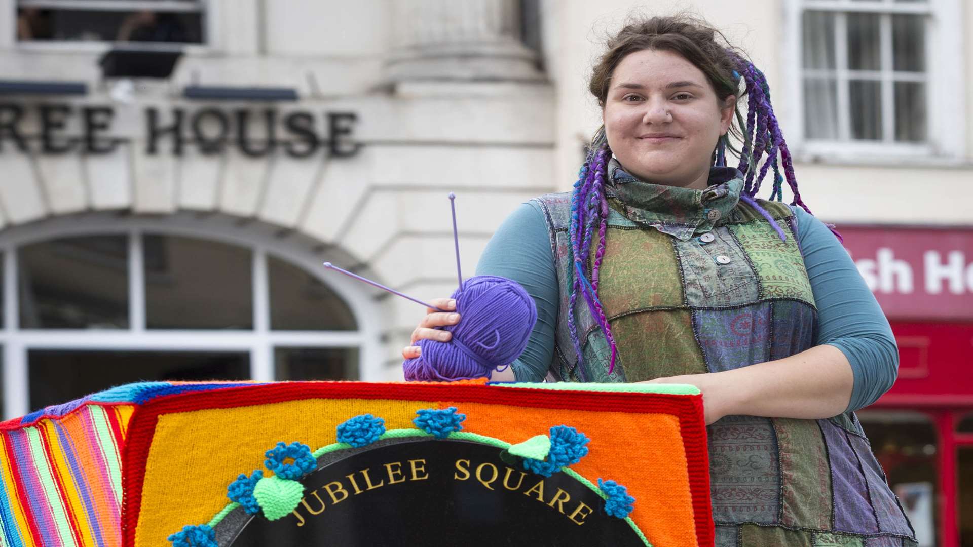Zoe Sparkle in Jubilee Square