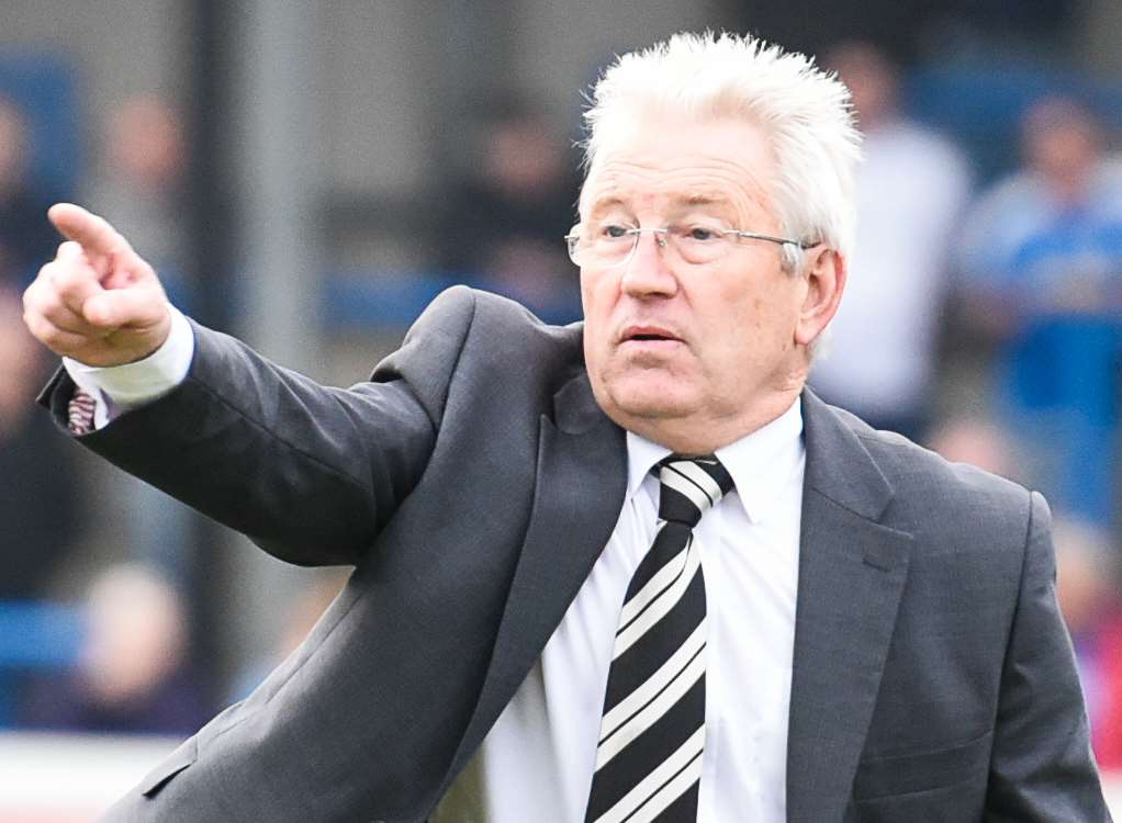 Dover Athletic manager Chris Kinnear Picture: Alan Langley