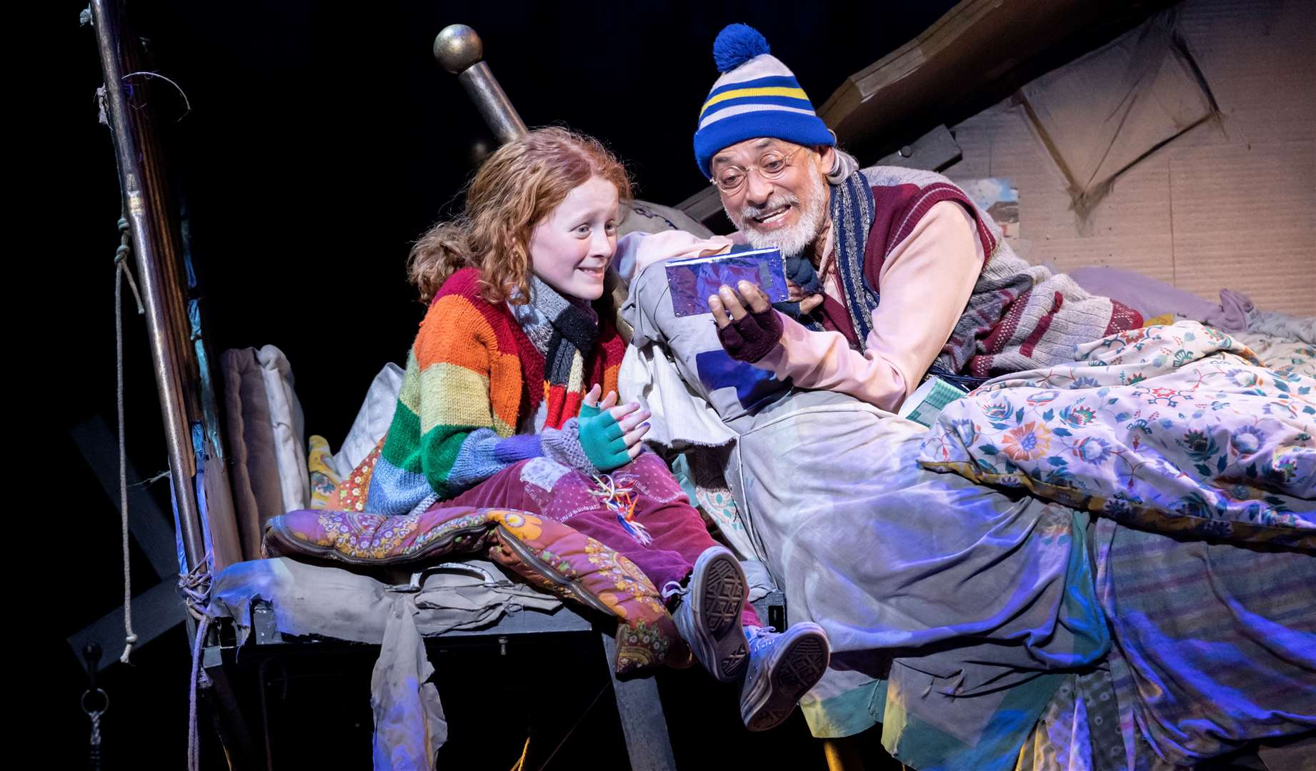 The show is based on Roald Dahl’s 1964 children’s novel. Picture: Johan Persson
