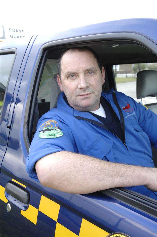 Margate coastguard Pete Overton: "People don't realise how dangerous these areas can be."