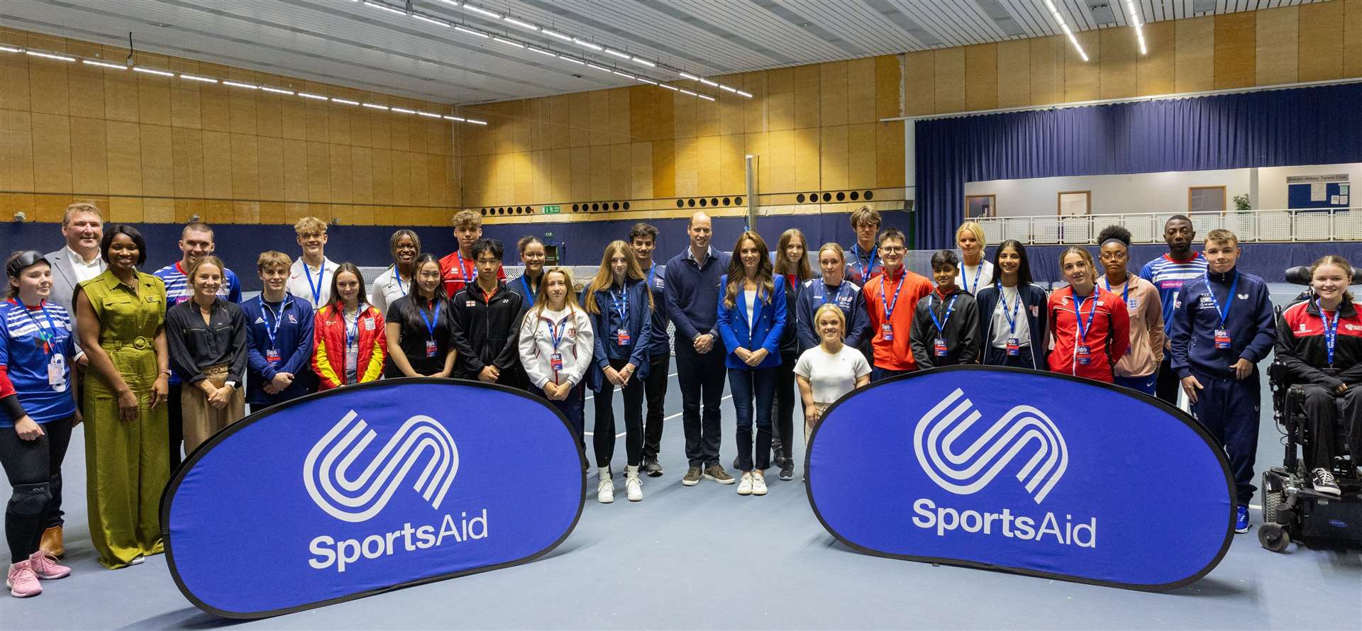 Bromley fencer Amelie Tsang and a host of other young athletes met the Prince and Princess of Wales at Bisham Abbey National Sports Centre