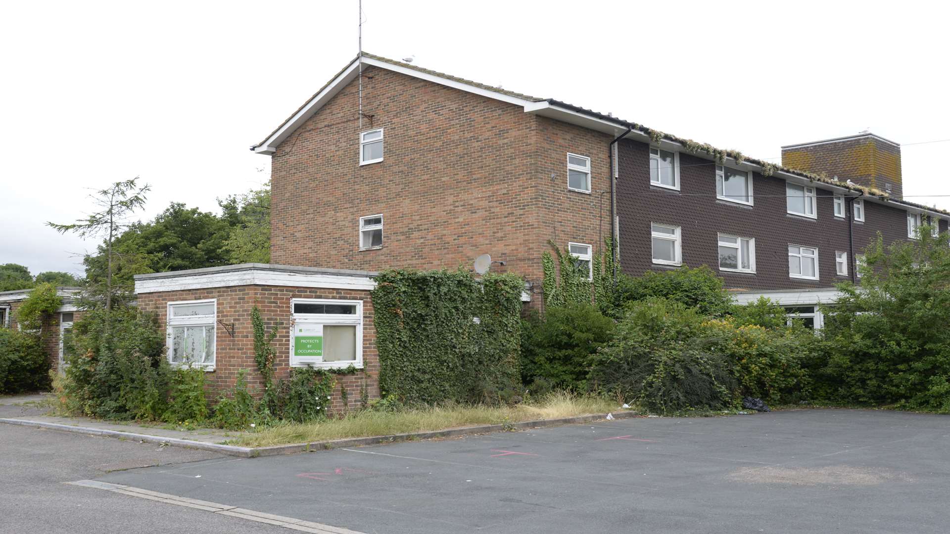 The former Ladesfield Care Home is a temporary asylum seeker centre