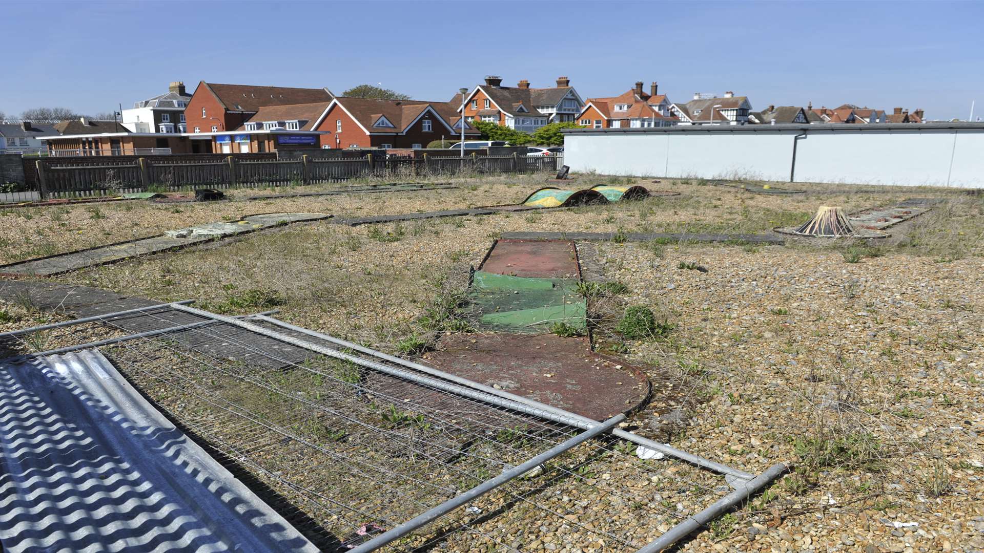 Walmer's former crazy golf course could soon be home to eleven beach huts