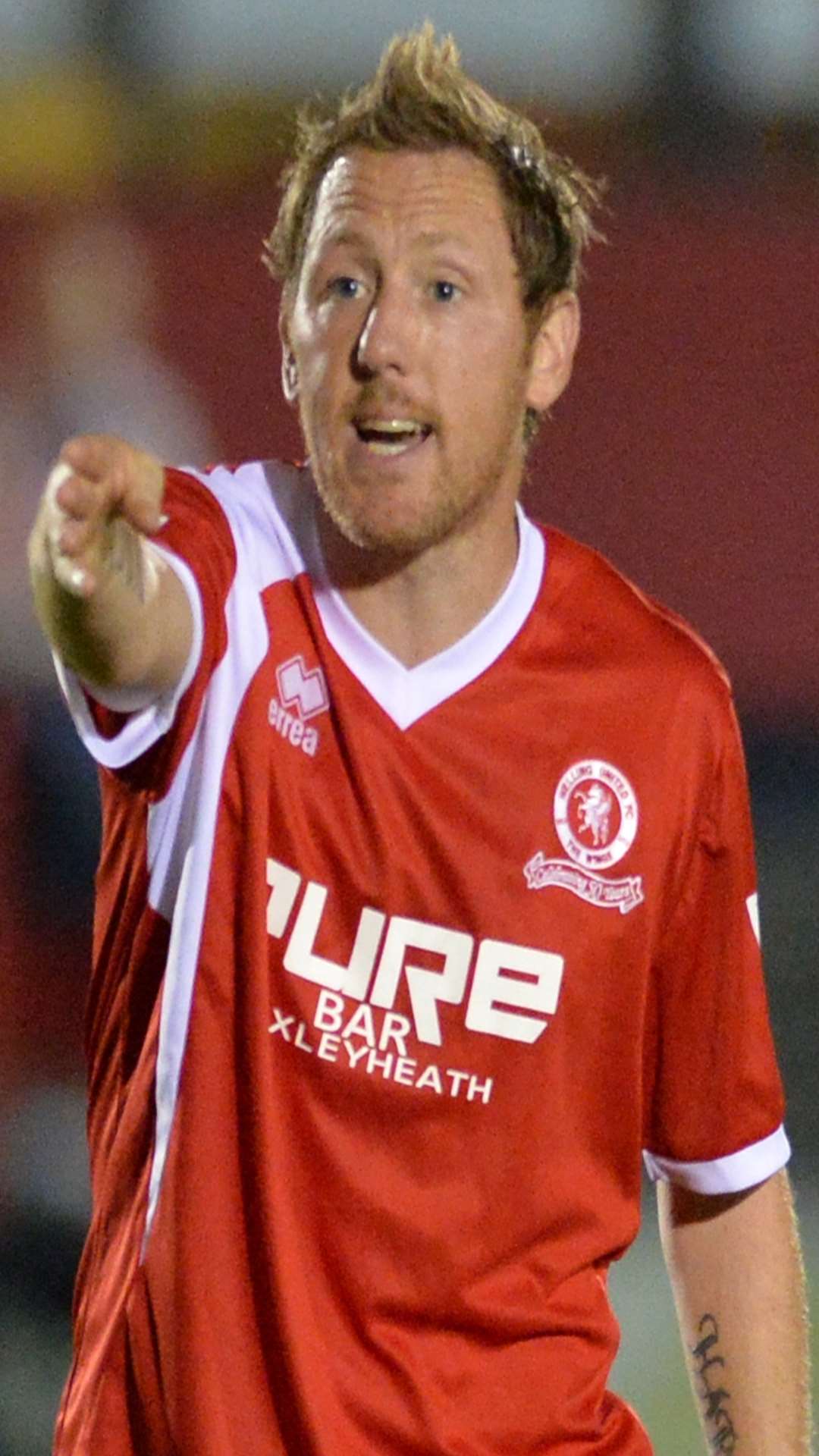 Welling player-manager Jamie Day