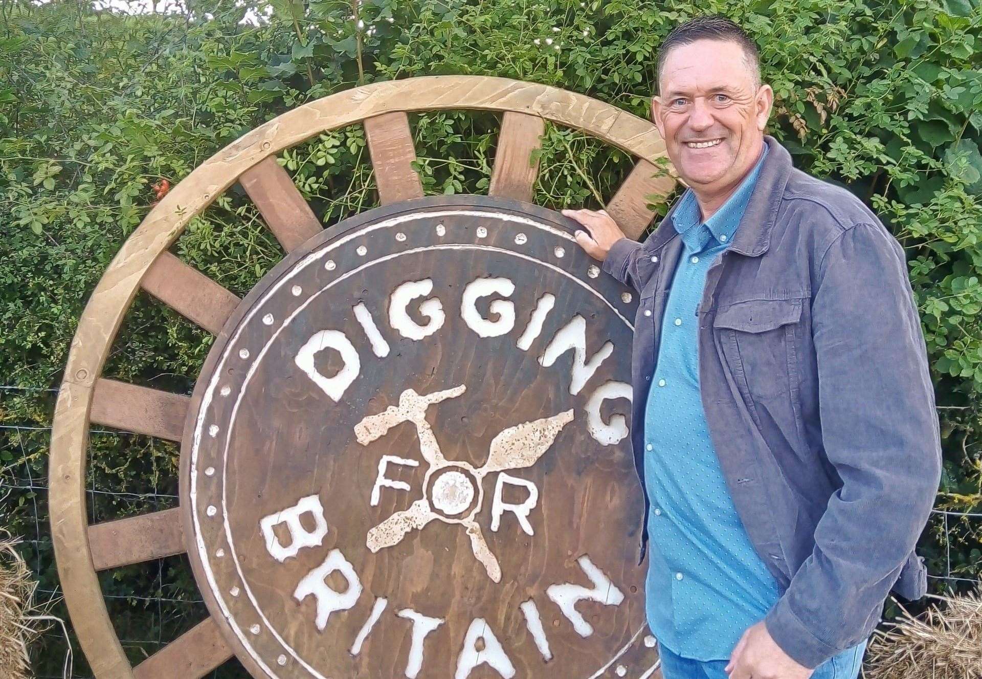 Steve Tomlinson, from Birchington, was on the BBC show Digging For Britian. Picture: Steve Tomlinson