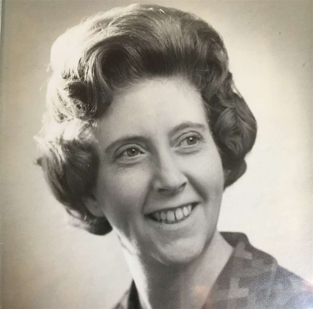 Sadie Williams, pictured in 1960