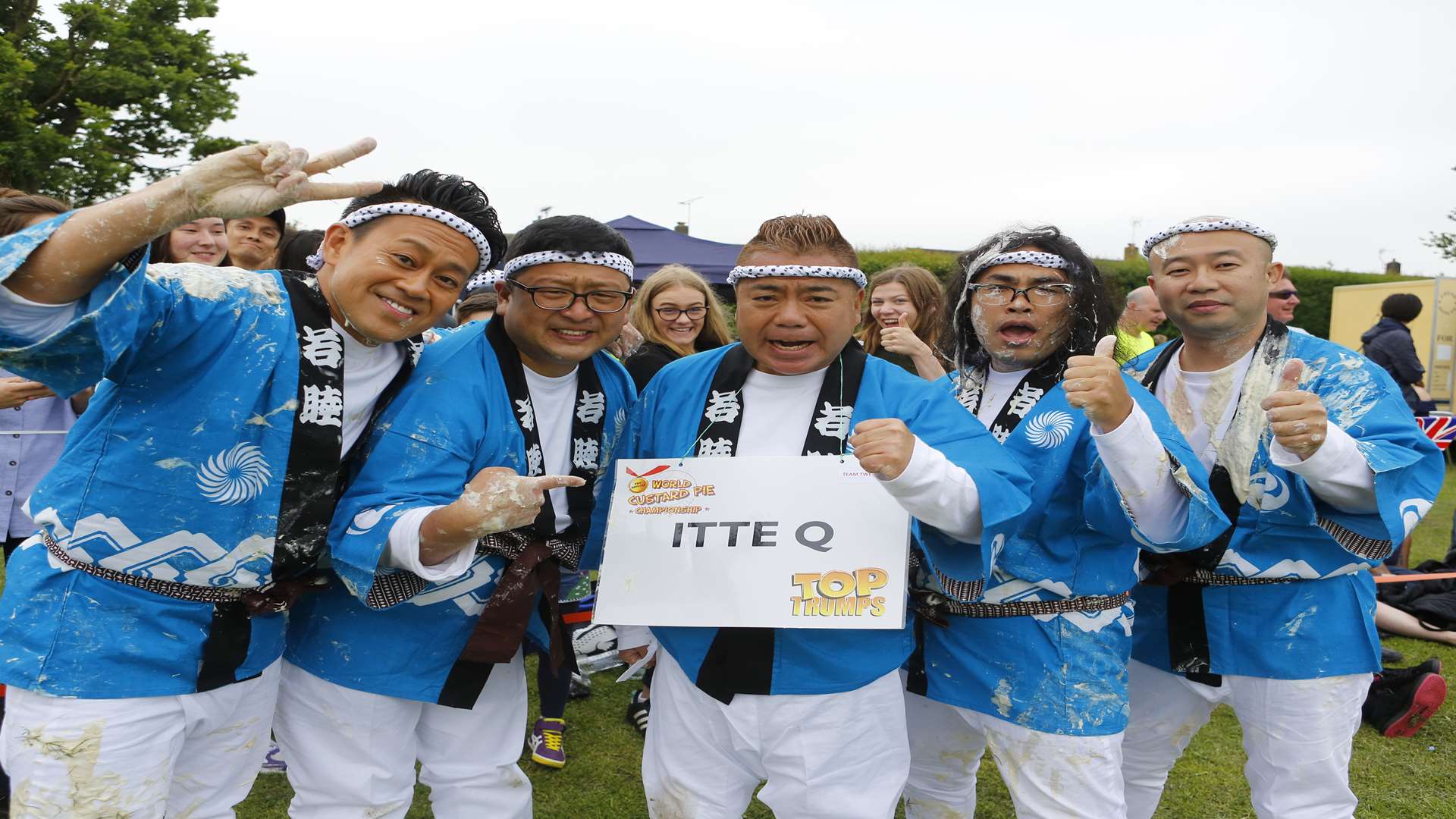 Last year's world champions Itte Q of Japan travelled to compete in the championships. Picture: Andy Jones