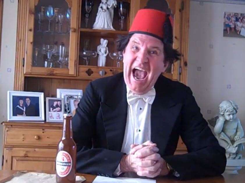 Neil Duncan as Tommy Cooper in Whitstable