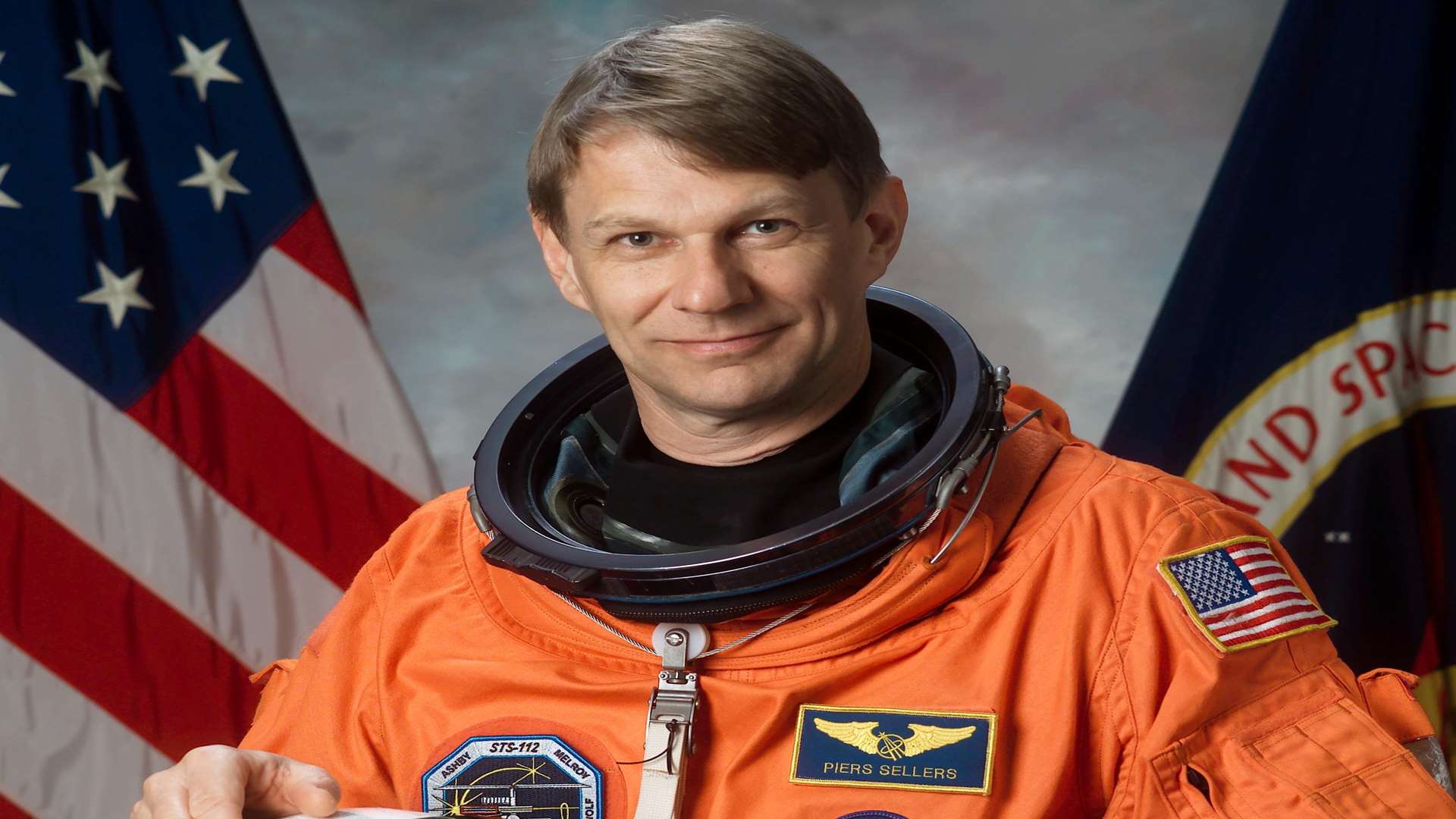Mission specialist Piers Sellers. Credit: NASA