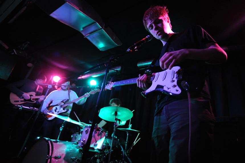 Hot sounds from Manchester-based Kiran Leonard at up-and-coming Thanet music venue Ramsgate Music Hall in Turner Street