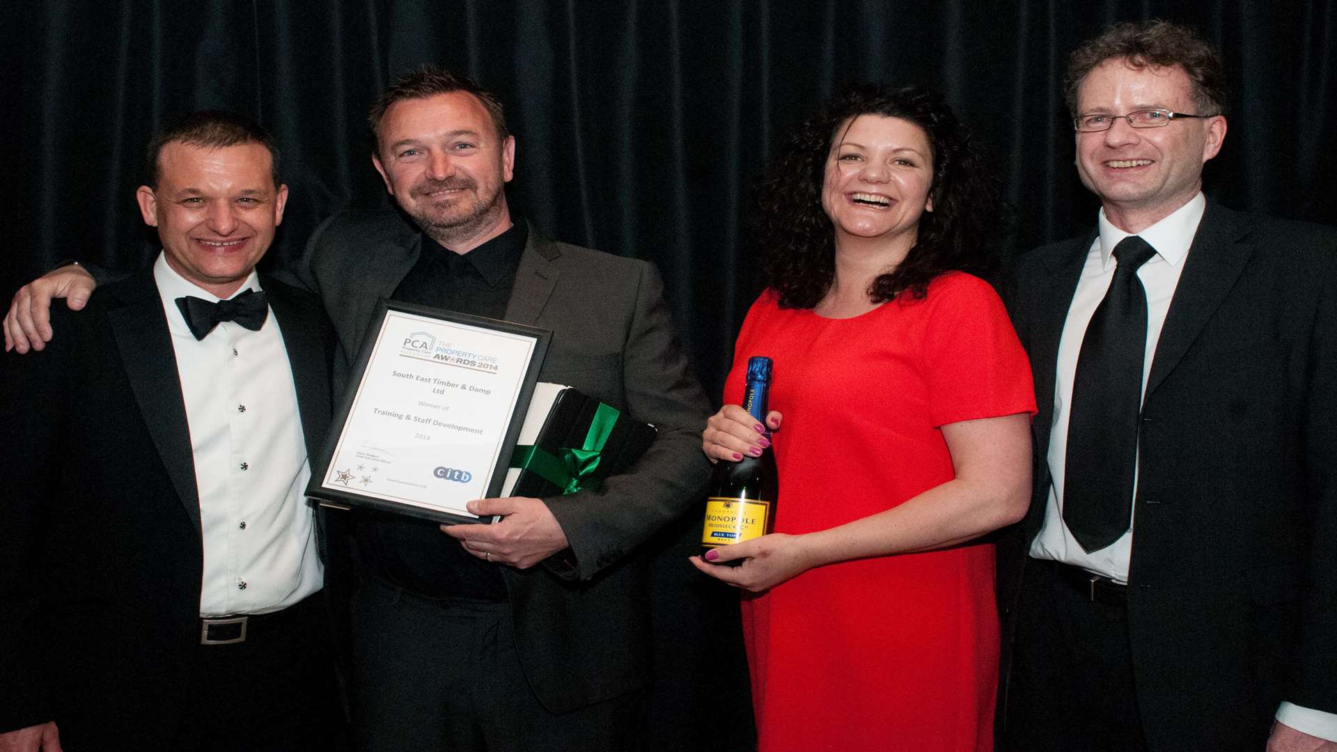 South East Timber and Damp won the won the Training and Staff Development prize
