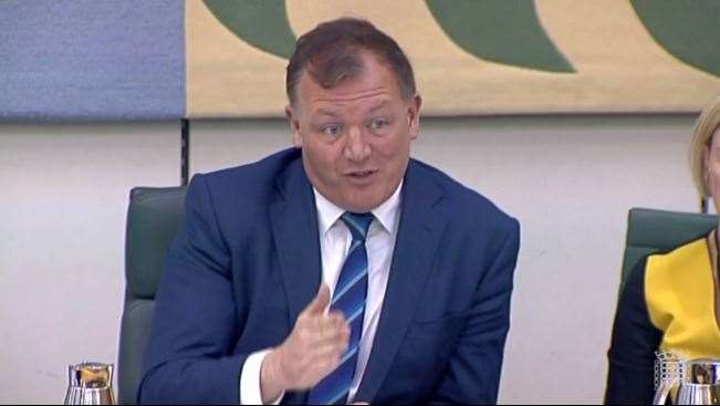 Folkestone and Hythe MP Damian Collins heads up the Digital, Culture, Media and Sport Committee.