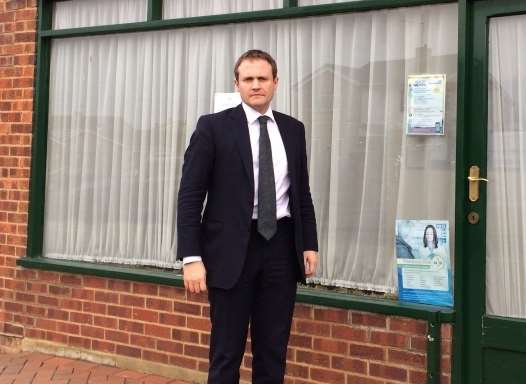 Tom Tugendhat has fought to save the East Peckham surgery.