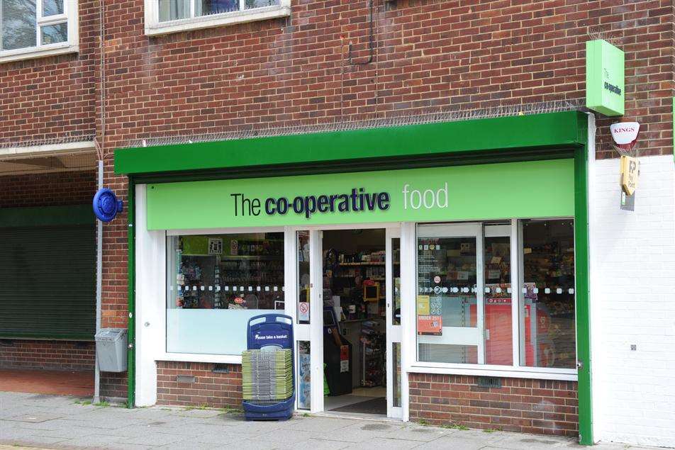 The Co-Op in Temple Hill, Dartford was targeted in the robberies