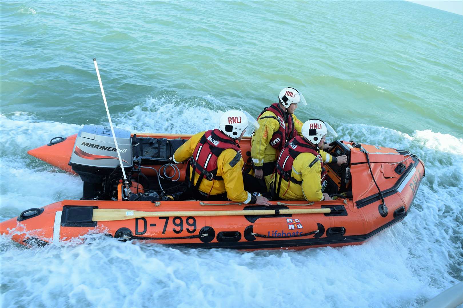 The RNLI lifeboat. Stock image
