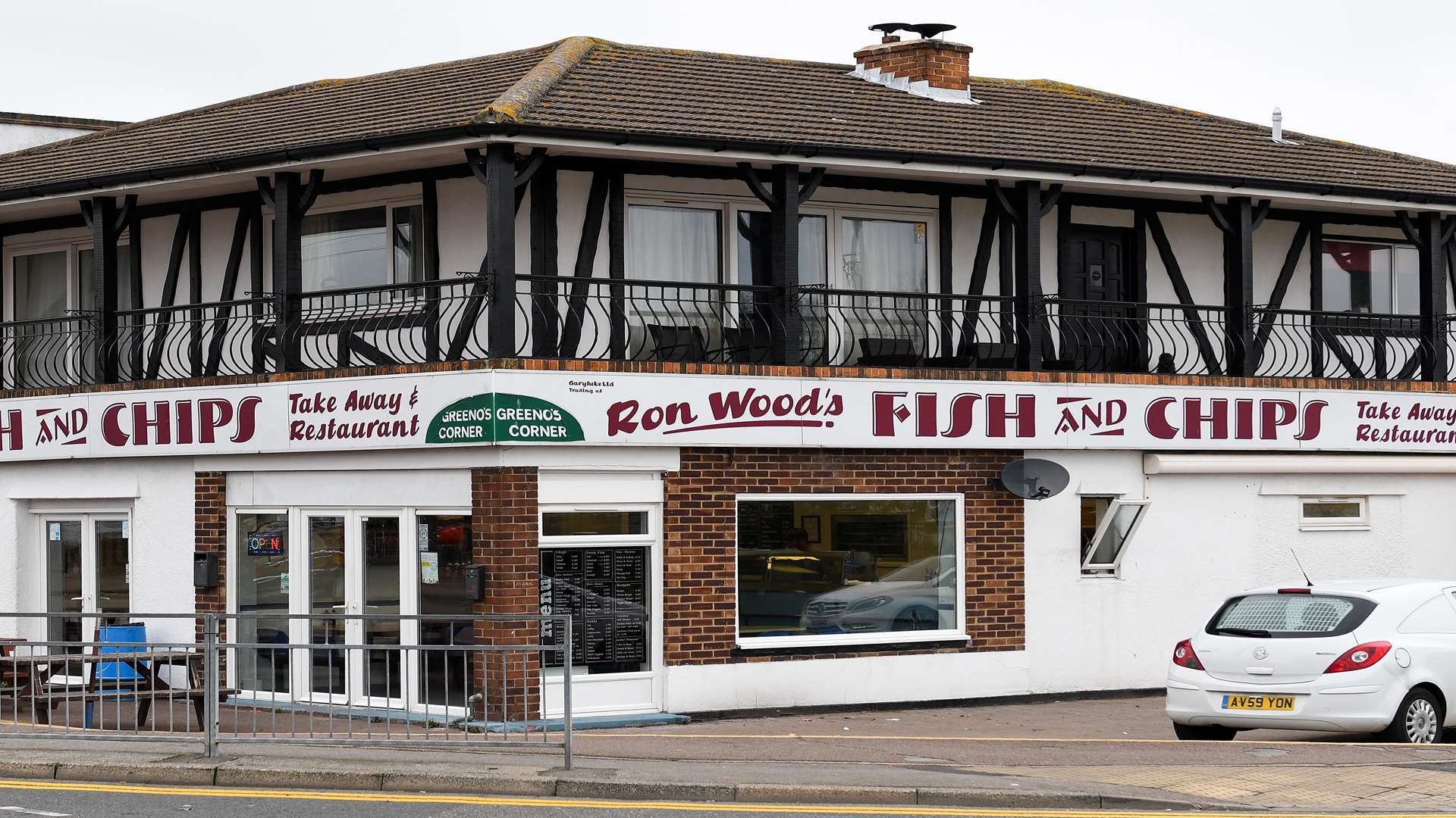 Ron Wood's fish and chip shop