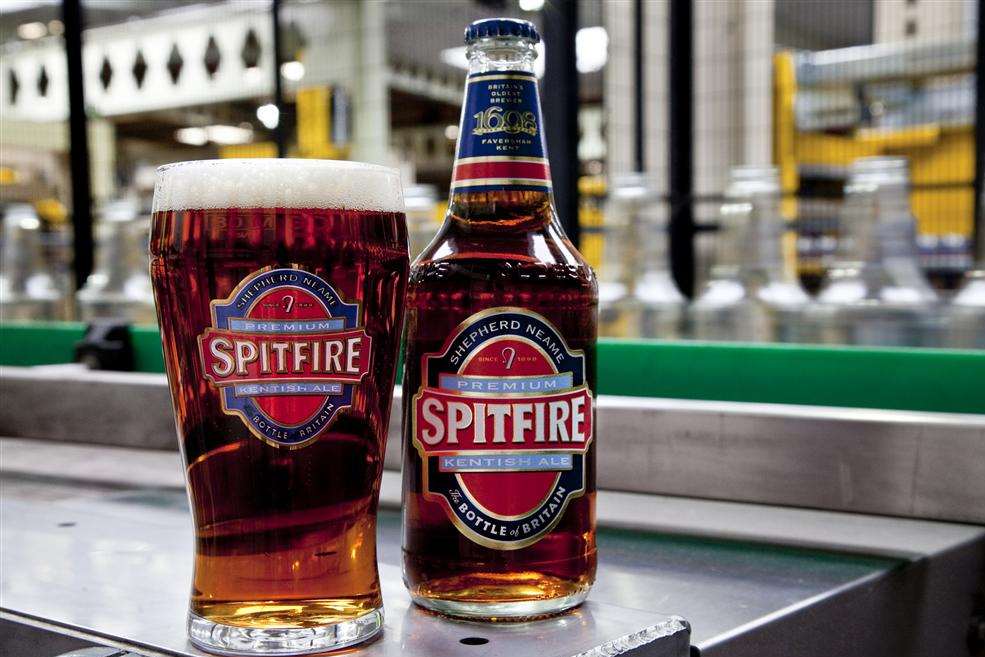 Shepherd Neame's Spitfire beer