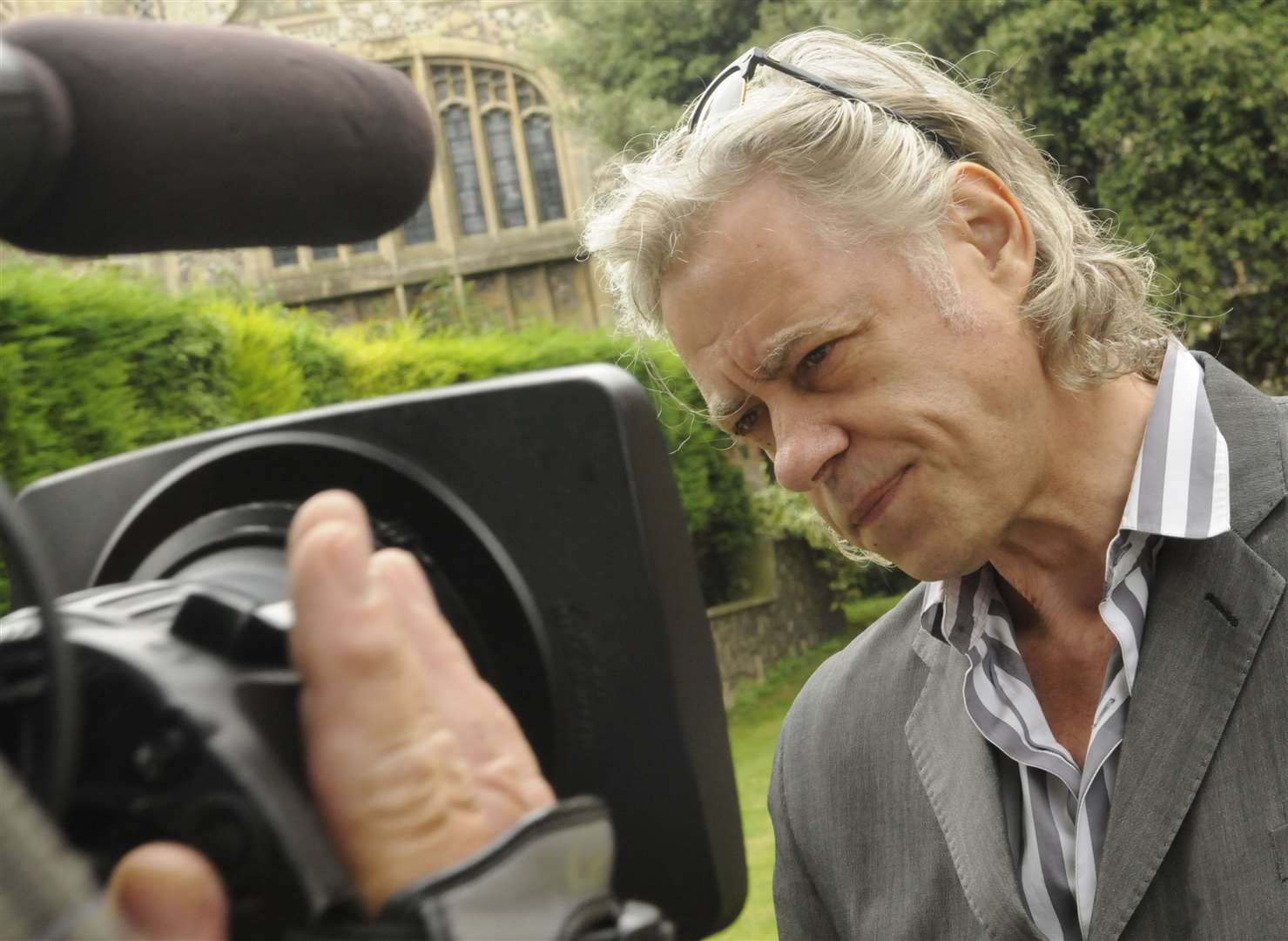 Bob Geldof had to identify his daughter’s body at a hospital in Dartford. Picture: Paul Dennis