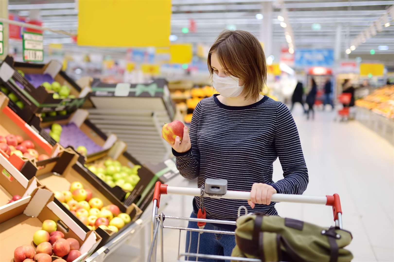 Personal spaces have become redefined so hopefully there will be less excuse for people breathe down our necks as we stand in supermarket queues. Picture: iStock/PA
