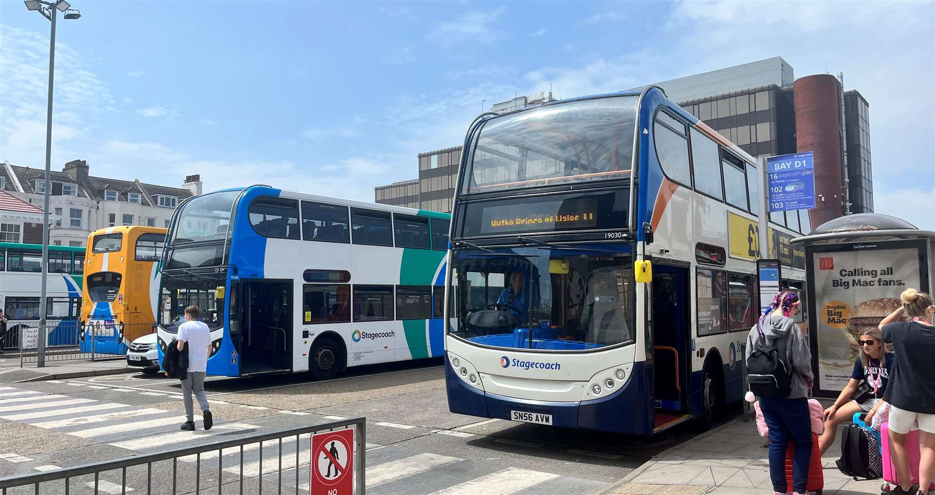 Stagecoach bus number 16 will no longer stop at Hythe