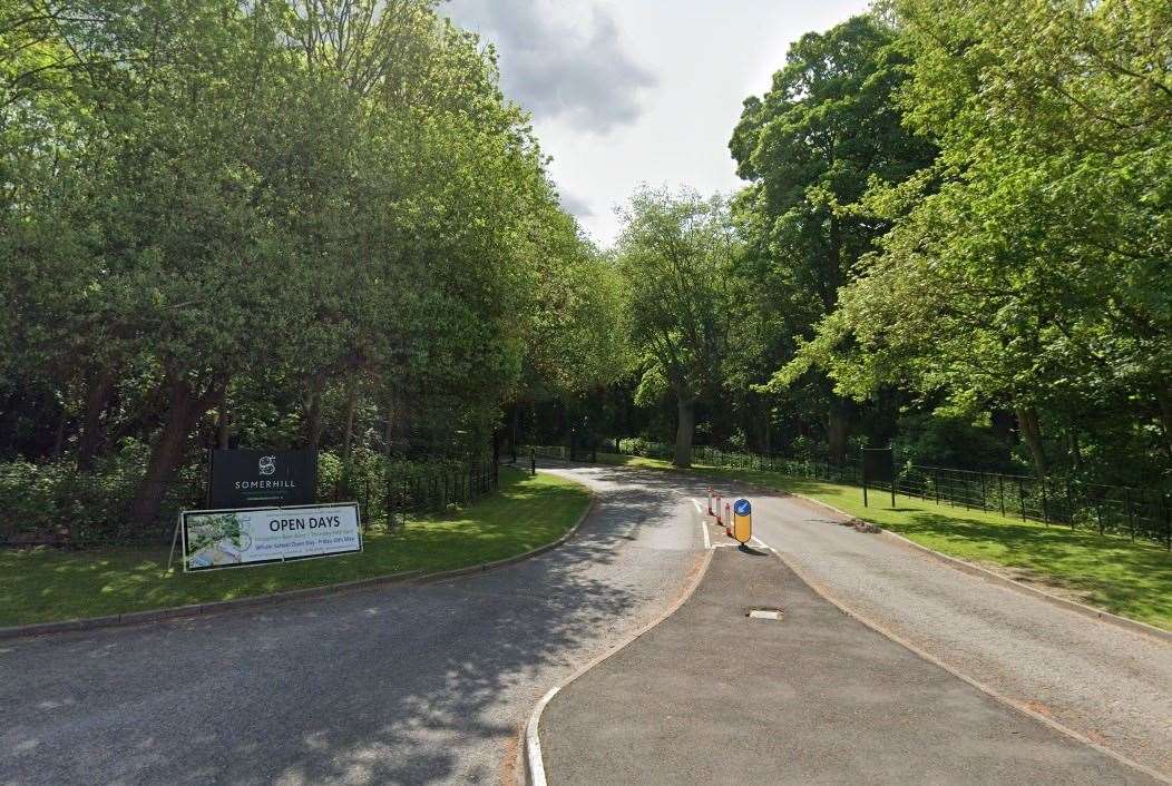 The entrance to Somerhill Independent School in Tonbridge. Picture: Google