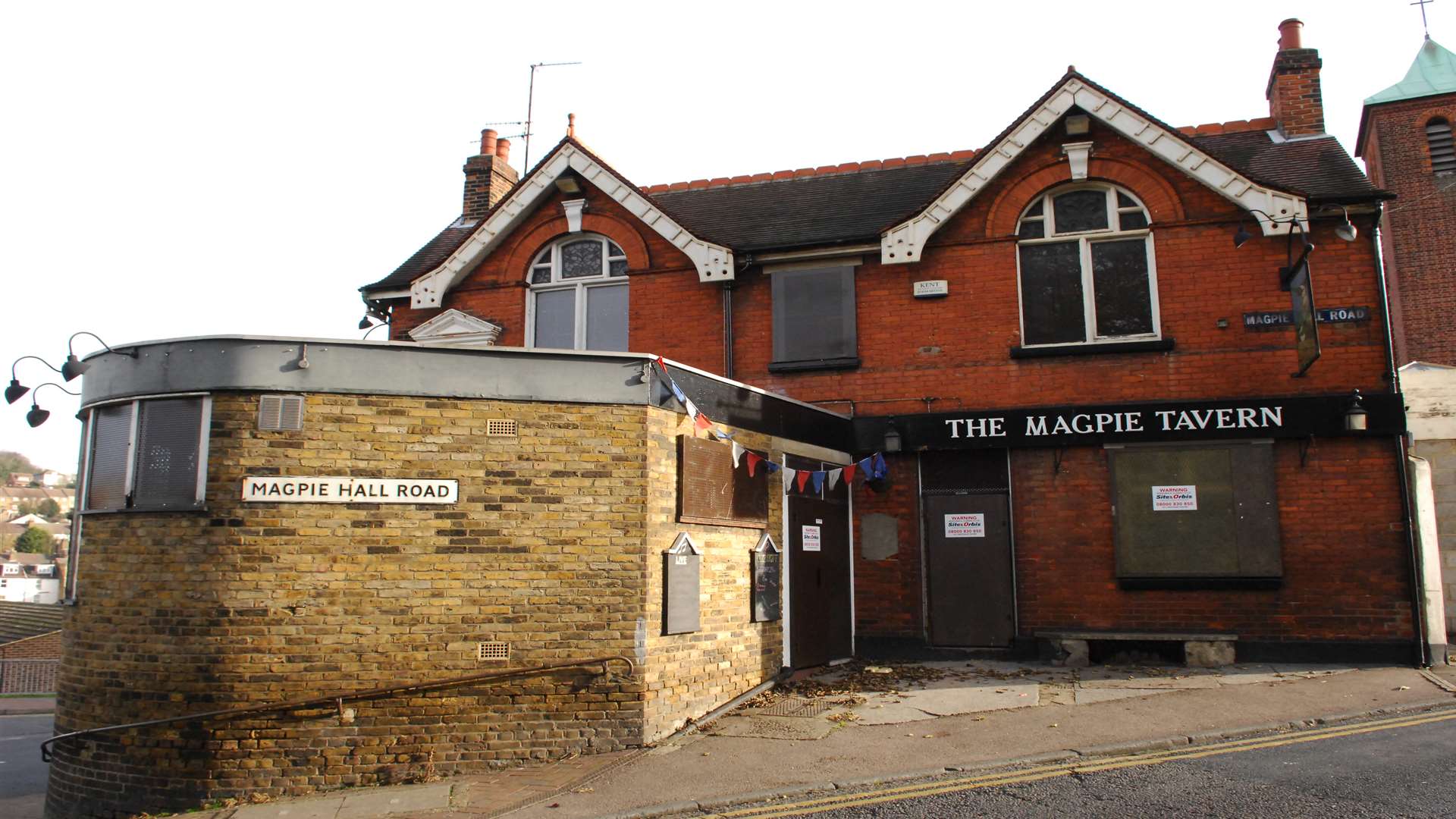 The Magpie Tavern before it was converted