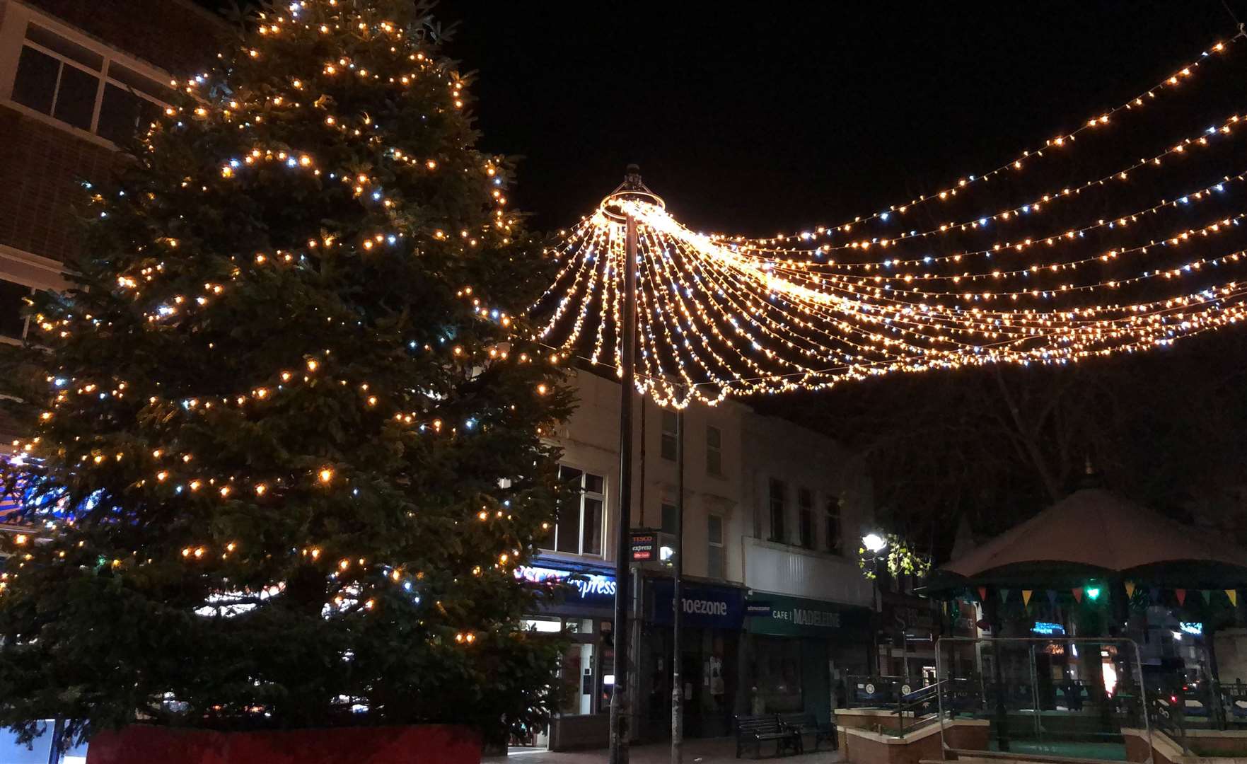 Some towns have cancelled their switch-on events this Christmas due to budget cuts. Picture: Gala Lights