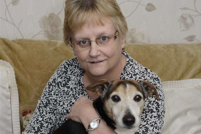 Nipper is back home with Lorraine Lewis
