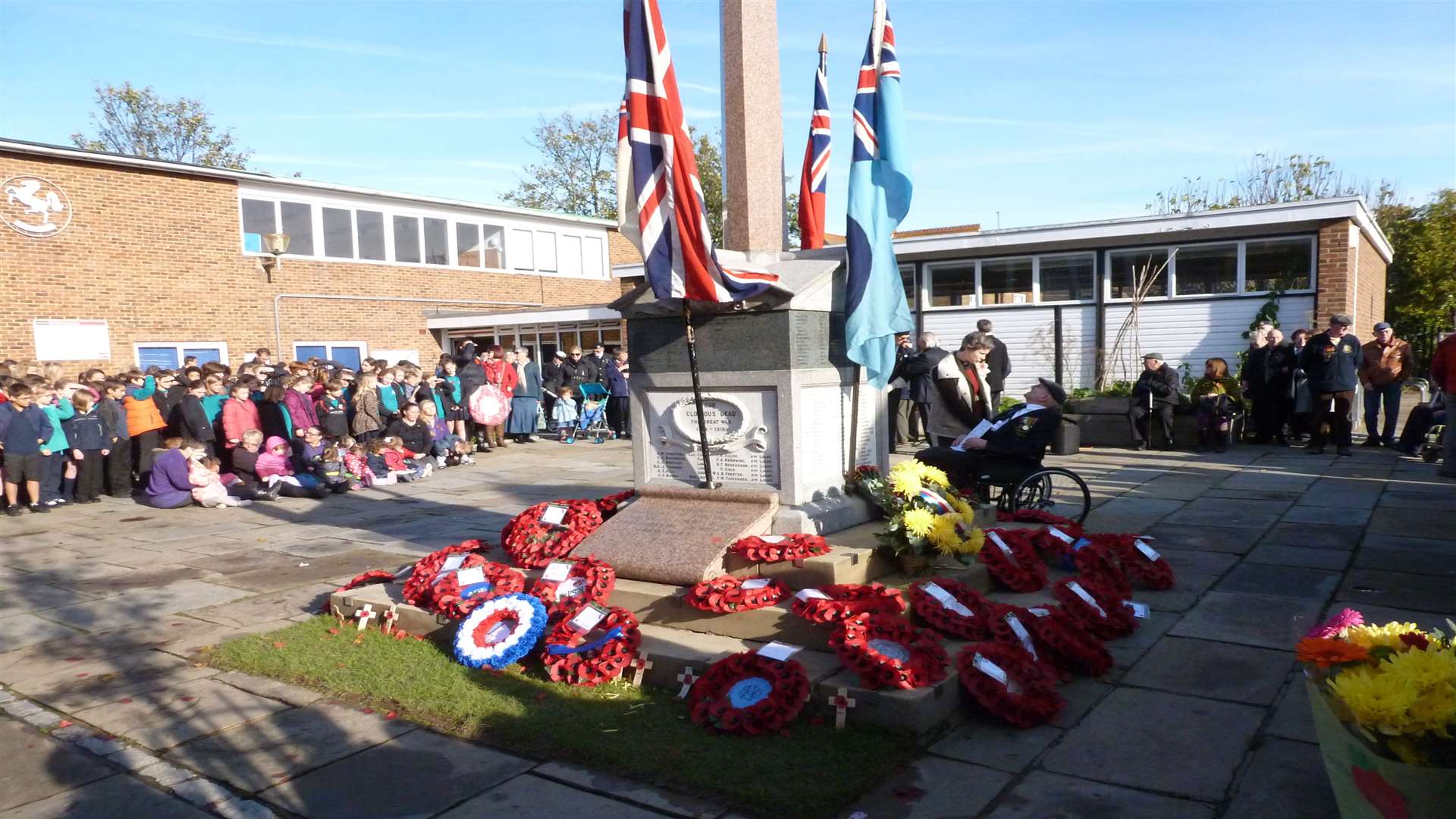 Armistice Day in Whitstable in November 2014