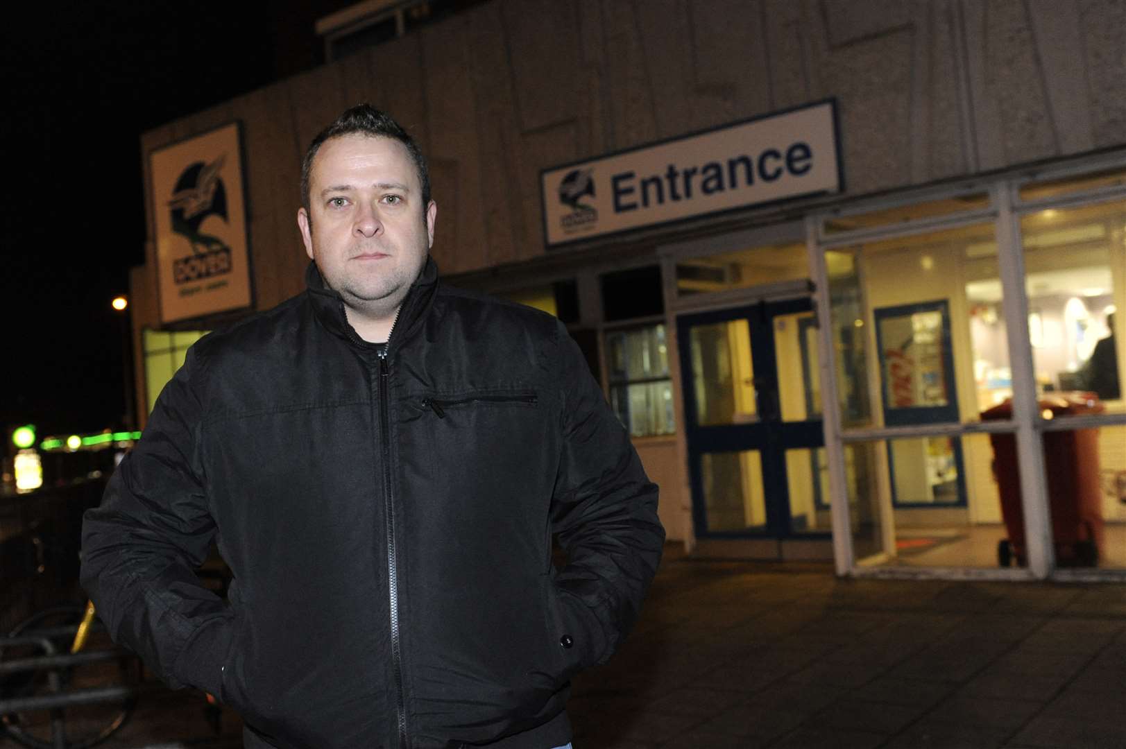 Peter Ward is fed-up with the conditions at Dover Leisure Centre