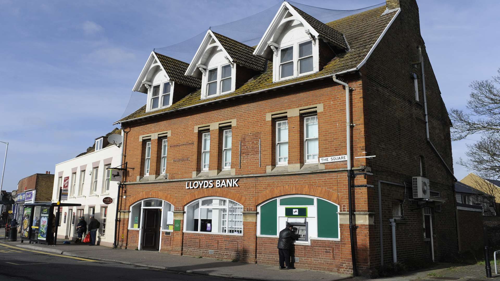 Banks in Birchington are closing down including Lloyds, The Square.