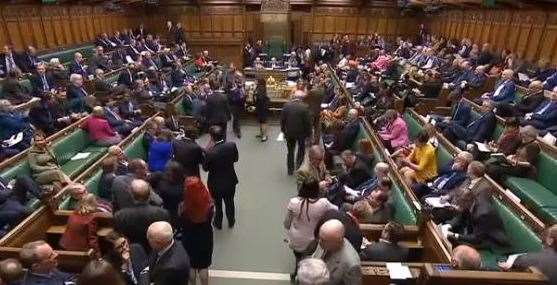 The House of Commons. Picture: Parliament TV (22012410)