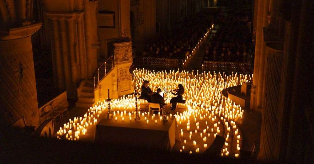 Lumos Live's Candlelight Concerts have toured more than 30 churches across the country. Picture: Lumos Live