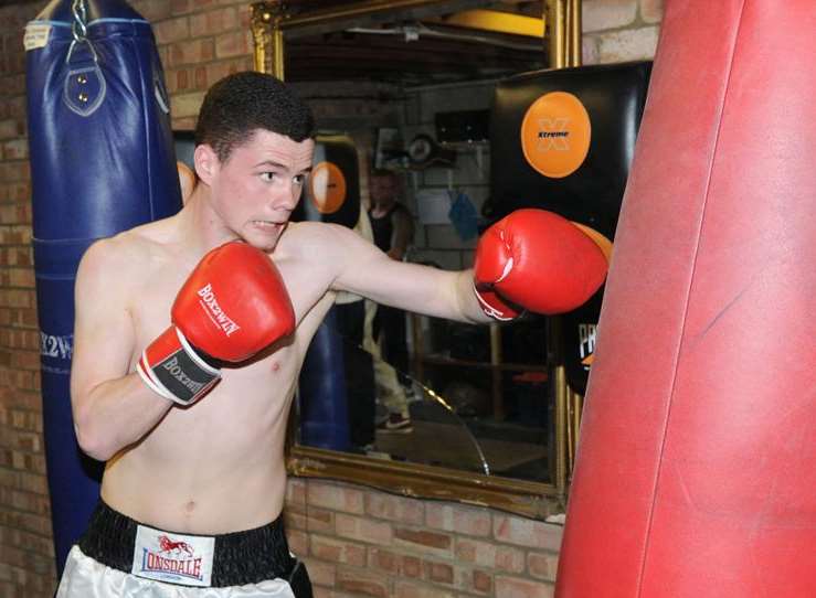 Orpington's Martin Hillman will be fighting at York Hall on Saturday night Picture: Simon Hildrew