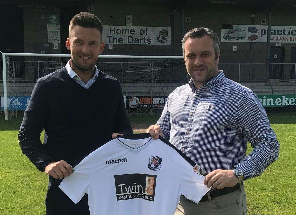 Dartford joint-managers Jamie Coyle and Adam Flanagan