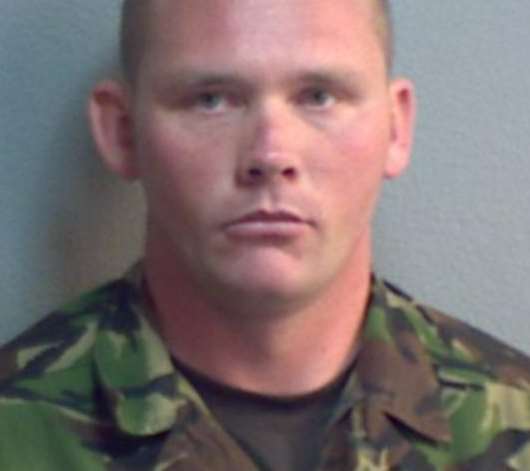 Rapist TA soldier Gary Price is behind bars