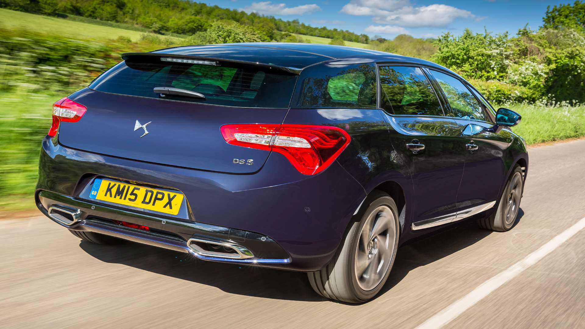 The DS5 is serene on the move