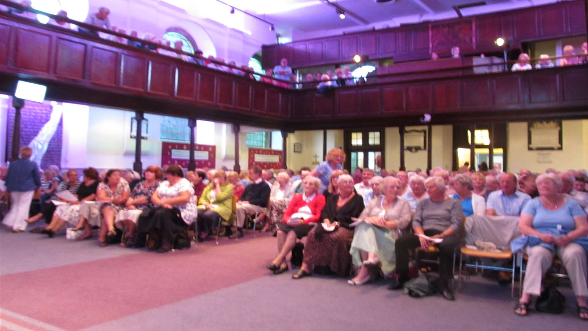 The meeting was packed to discuss the future of Deal hospital