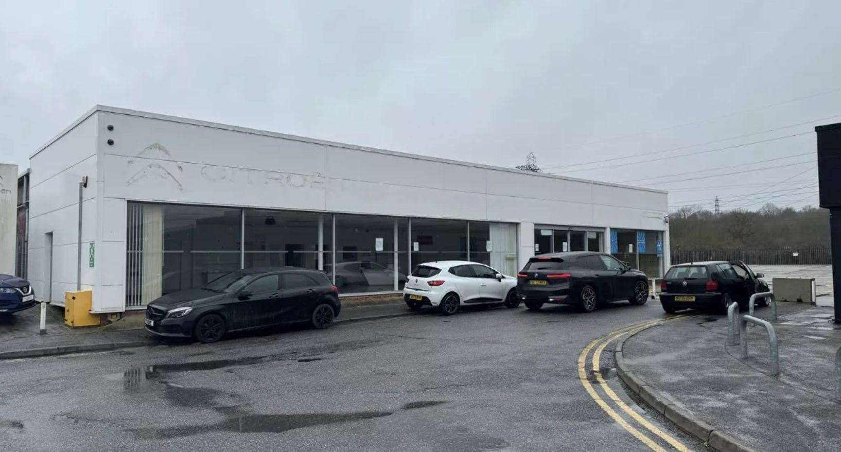 The former Citroen and DS site in Canterbury is up for sale. Picture: Knight Frank
