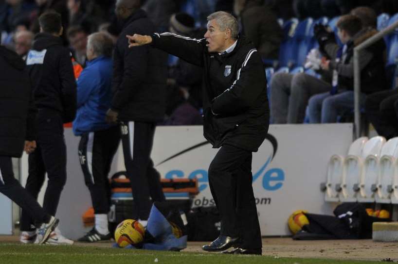 Gillingham manager Peter Taylor Picture: Barry Goodwin