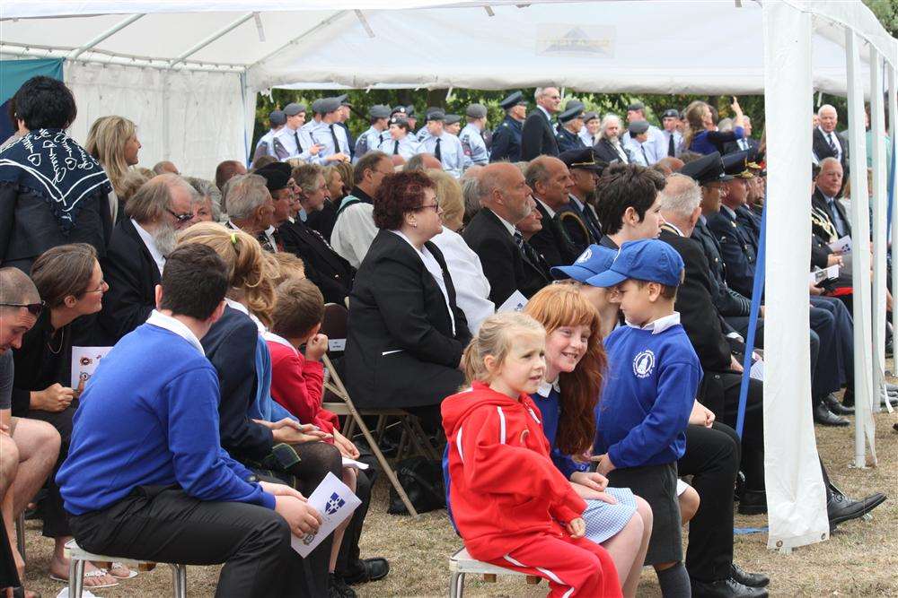 Guests at the Wings of Memory Service. Picture: Minster Matters