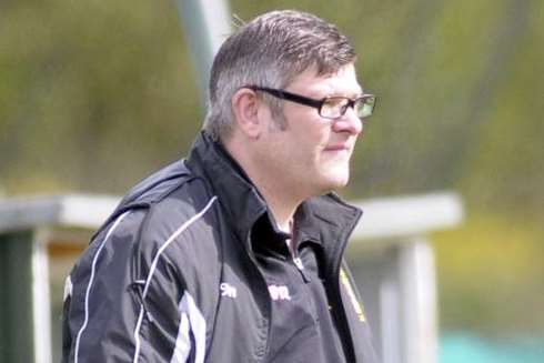 Sittingbourne manager Matt Wyatt wants to move on from his fallout with Nick Davis Picture: Ruth Cuerden